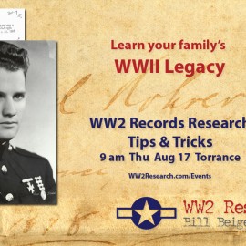 WW2 Casualties Database | Military Records Research | WW2 Research Inc